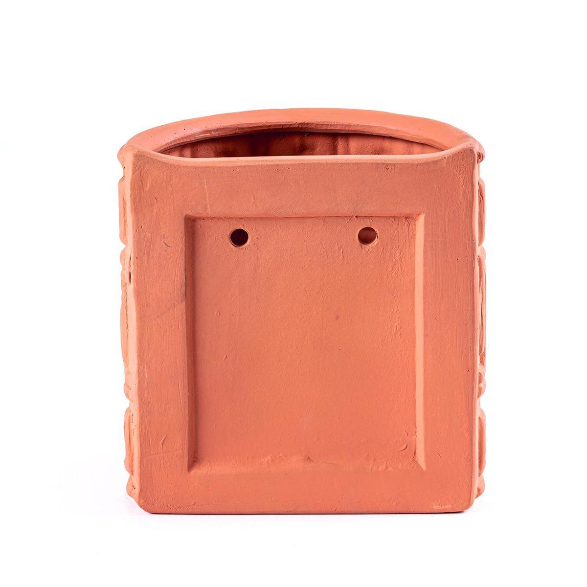 Magna Graecia Terracotta Wall Vase Greche - Seletti