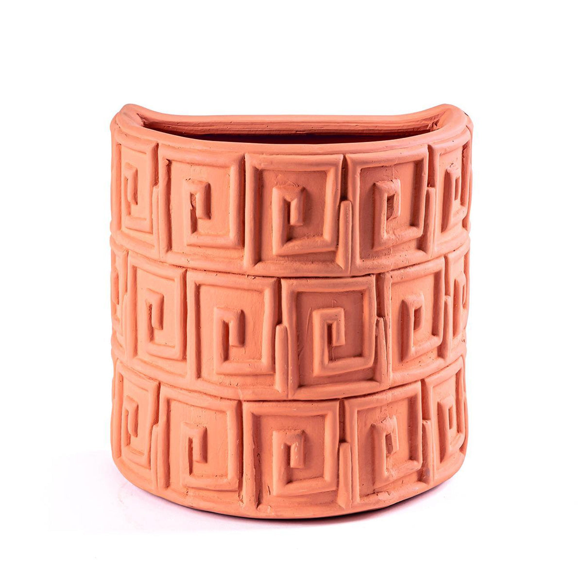 Magna Graecia Terracotta Wall Vase Greche - Seletti