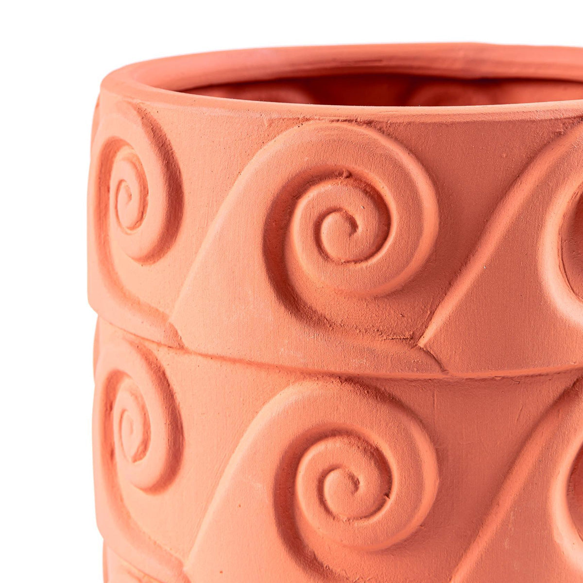 Magna Graecia Terracotta Vase Onda - Seletti