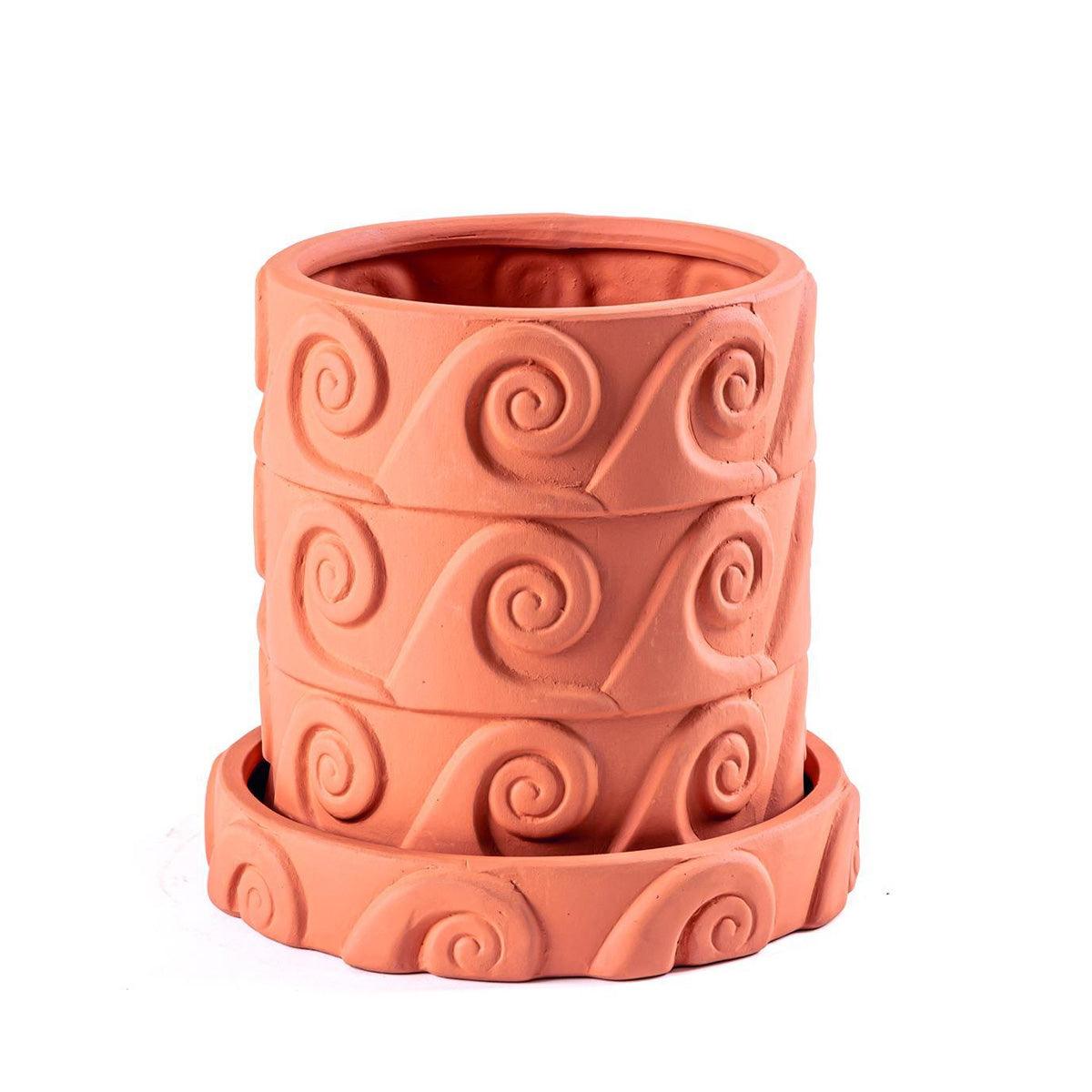 Magna Graecia Terracotta Vase - Seletti