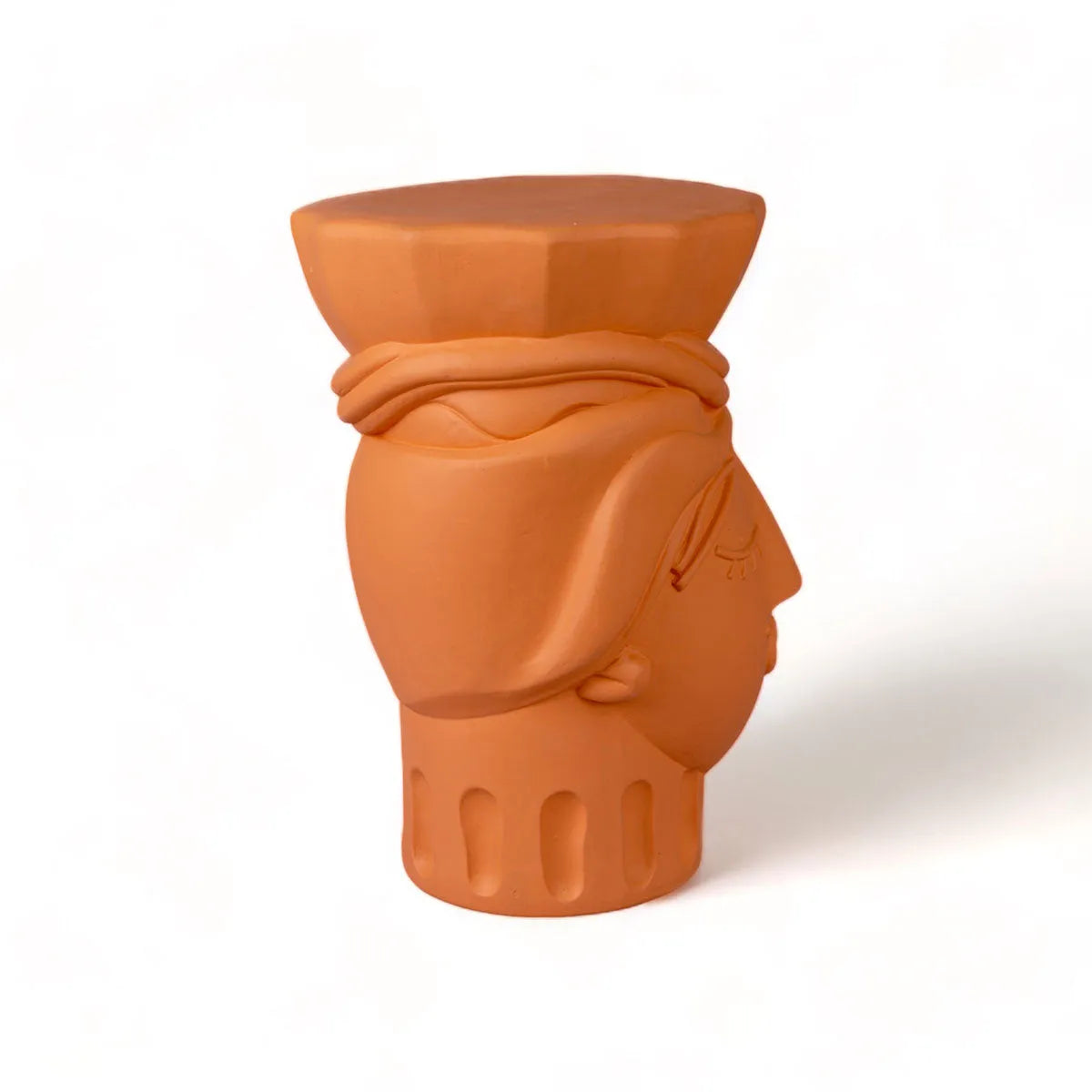 Magna Graecia Terracotta Stool Woman - Seletti