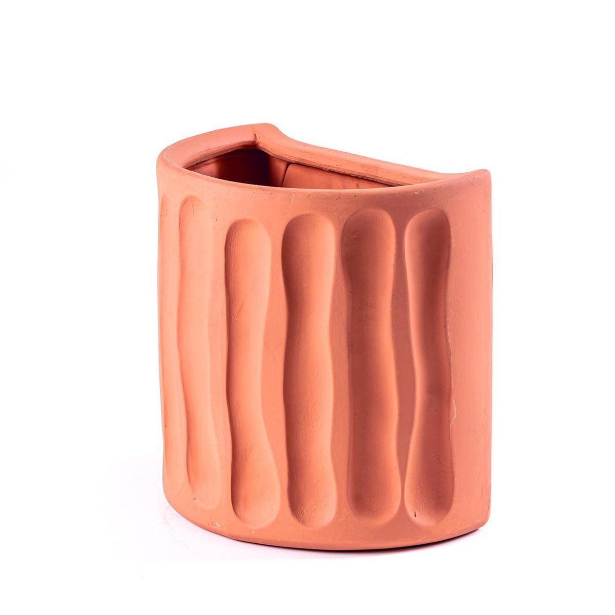 Magna Graecia Terracotta Wall Vase - Seletti