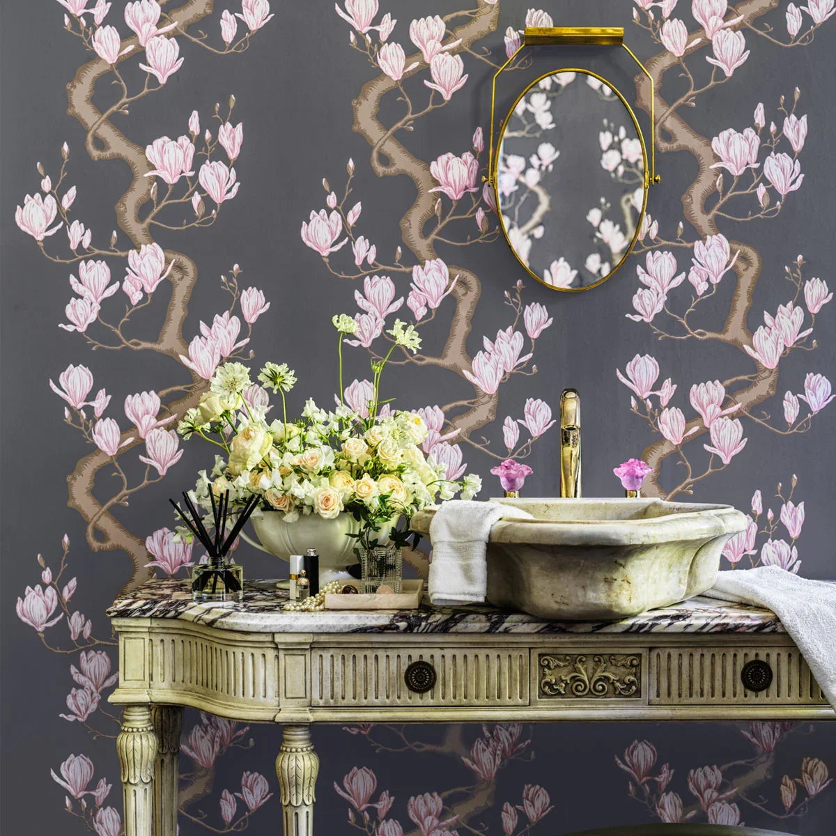 Magnolia Tree Wallpaper - Cole & Son