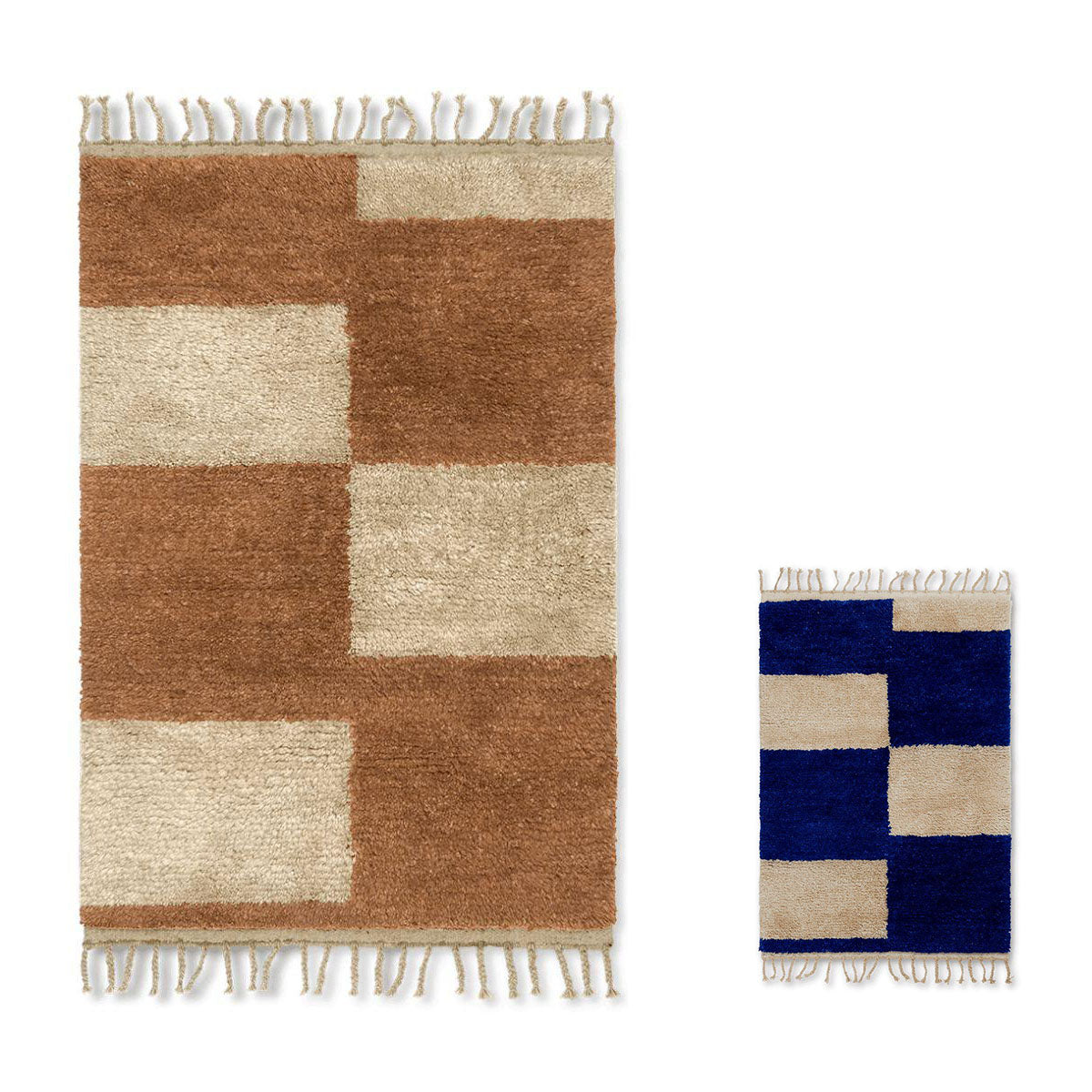 Mara Knotted Rug Small - ferm LIVING