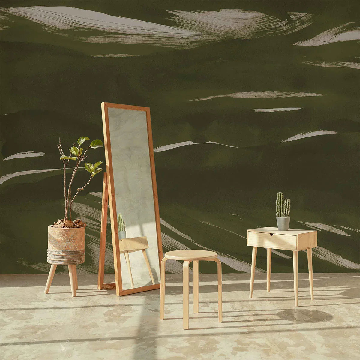 Marine Xray Mural Wallpaper - Coordonne
