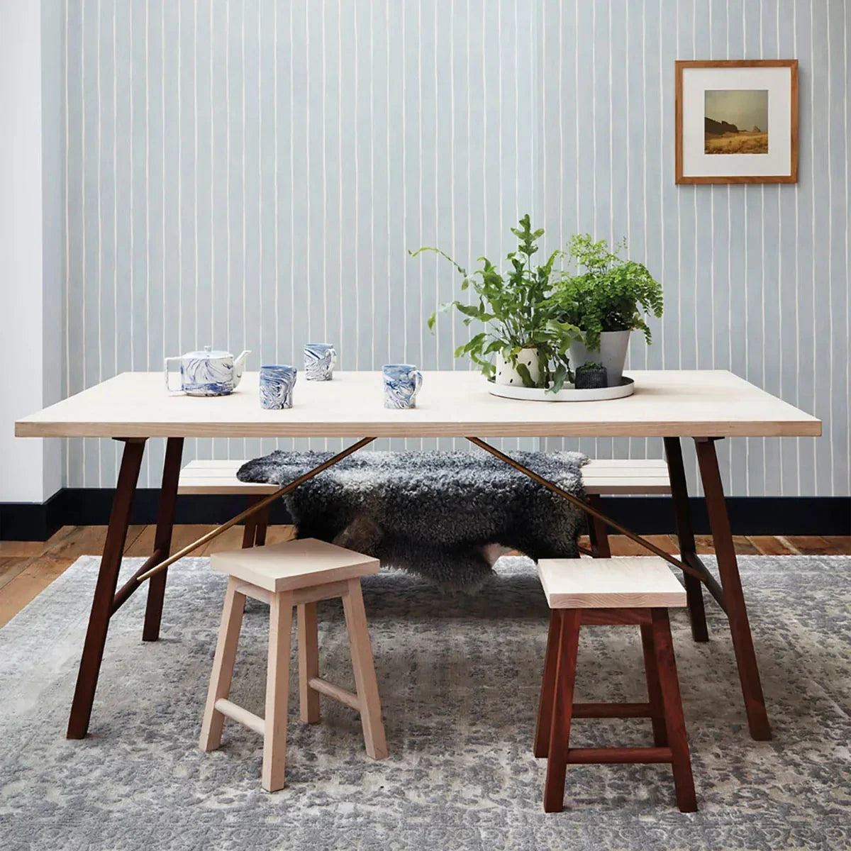 Marquee Stripe Wallpaper - Cole & Son