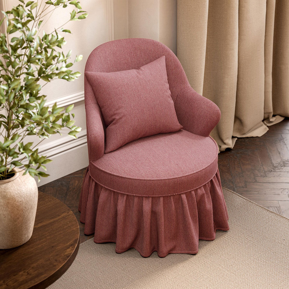 Sanderson Mayford Wool fabric – Madder (5)