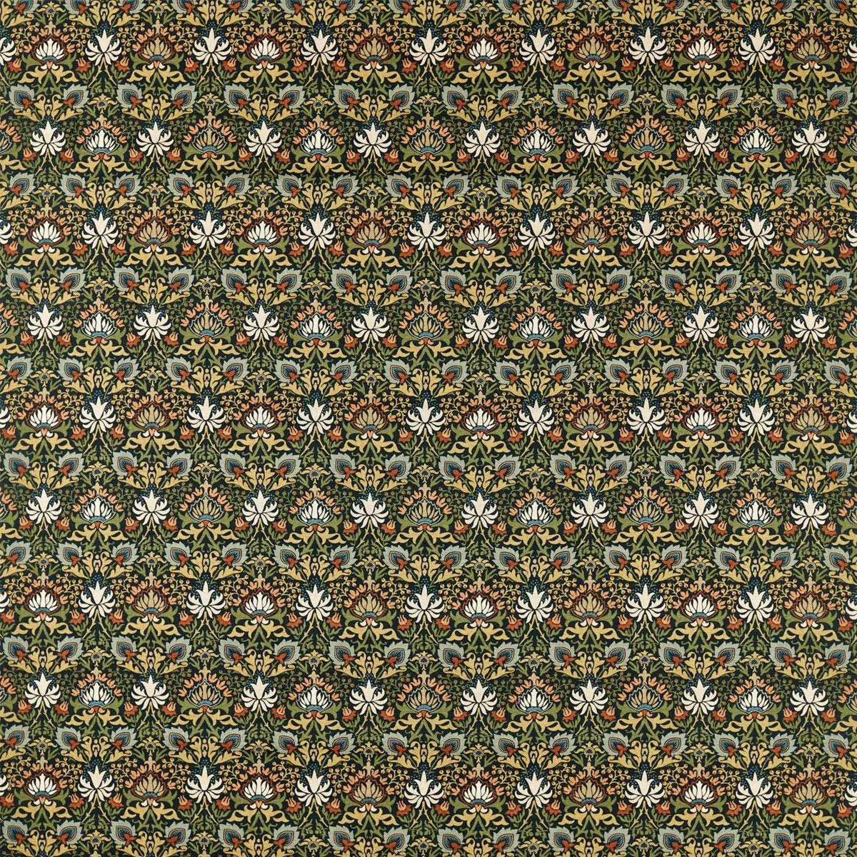 Meda Iris Fabric - Morris & Co