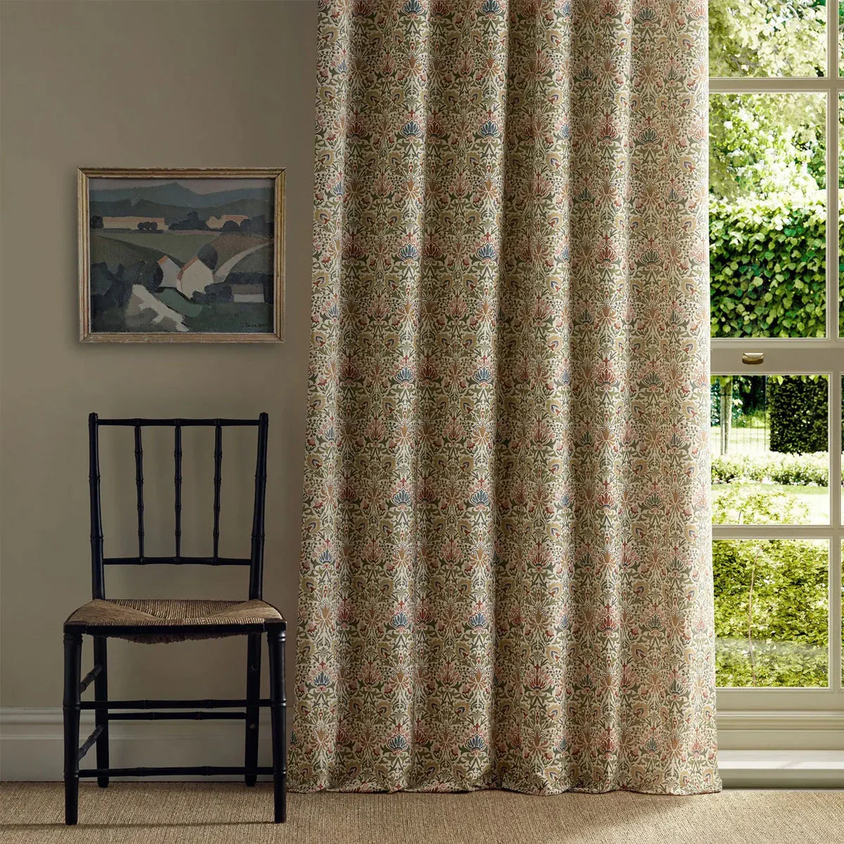 Meda Iris Fabric - Morris & Co