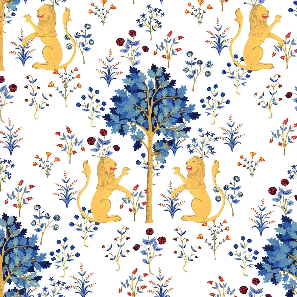 Medieval Tapestry Wallpaper - Coordonne