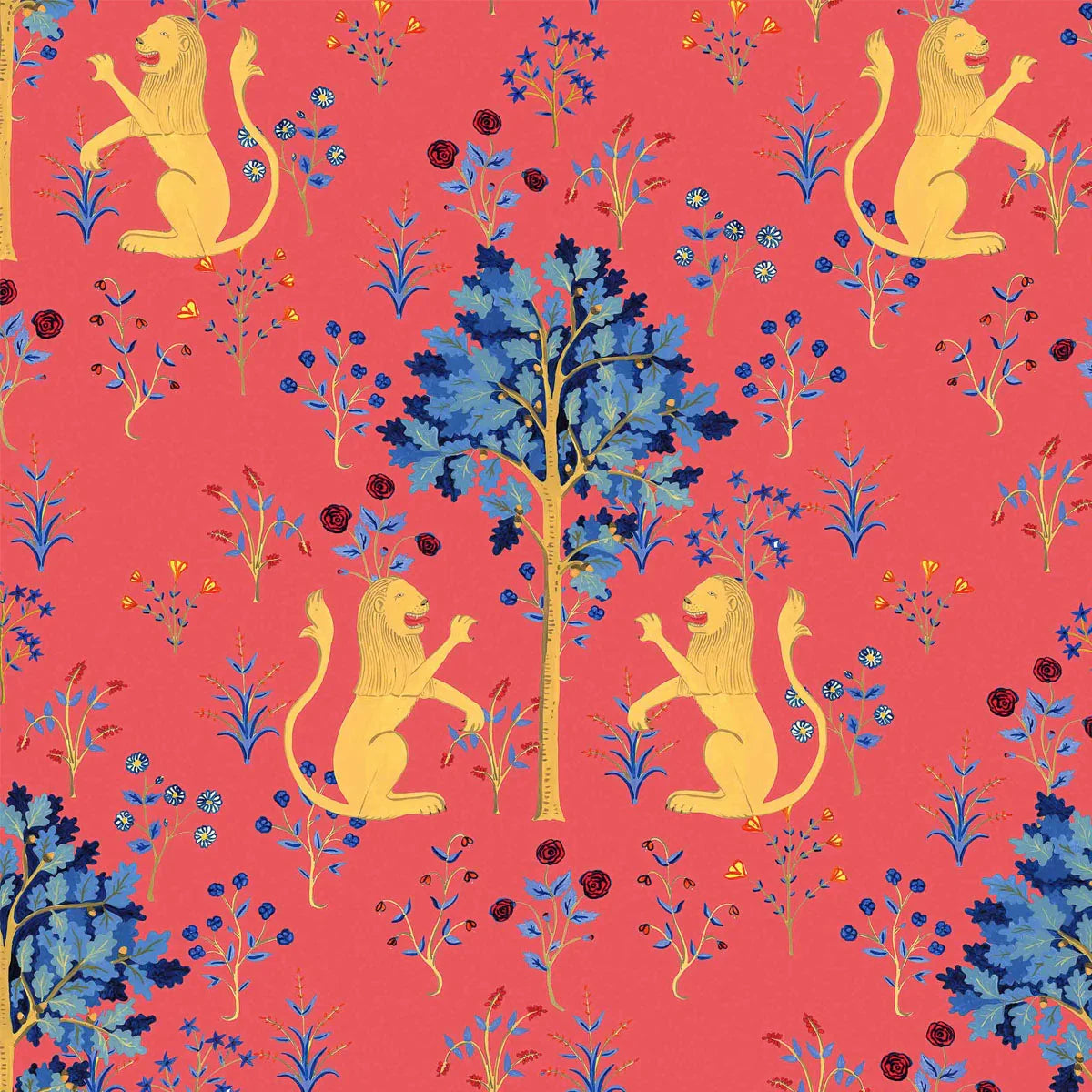 Medieval Tapestry Wallpaper - Coordonne