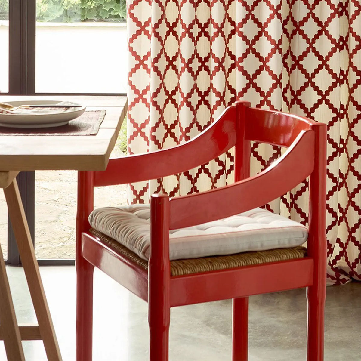 Melton Stripe Fabric - Scion