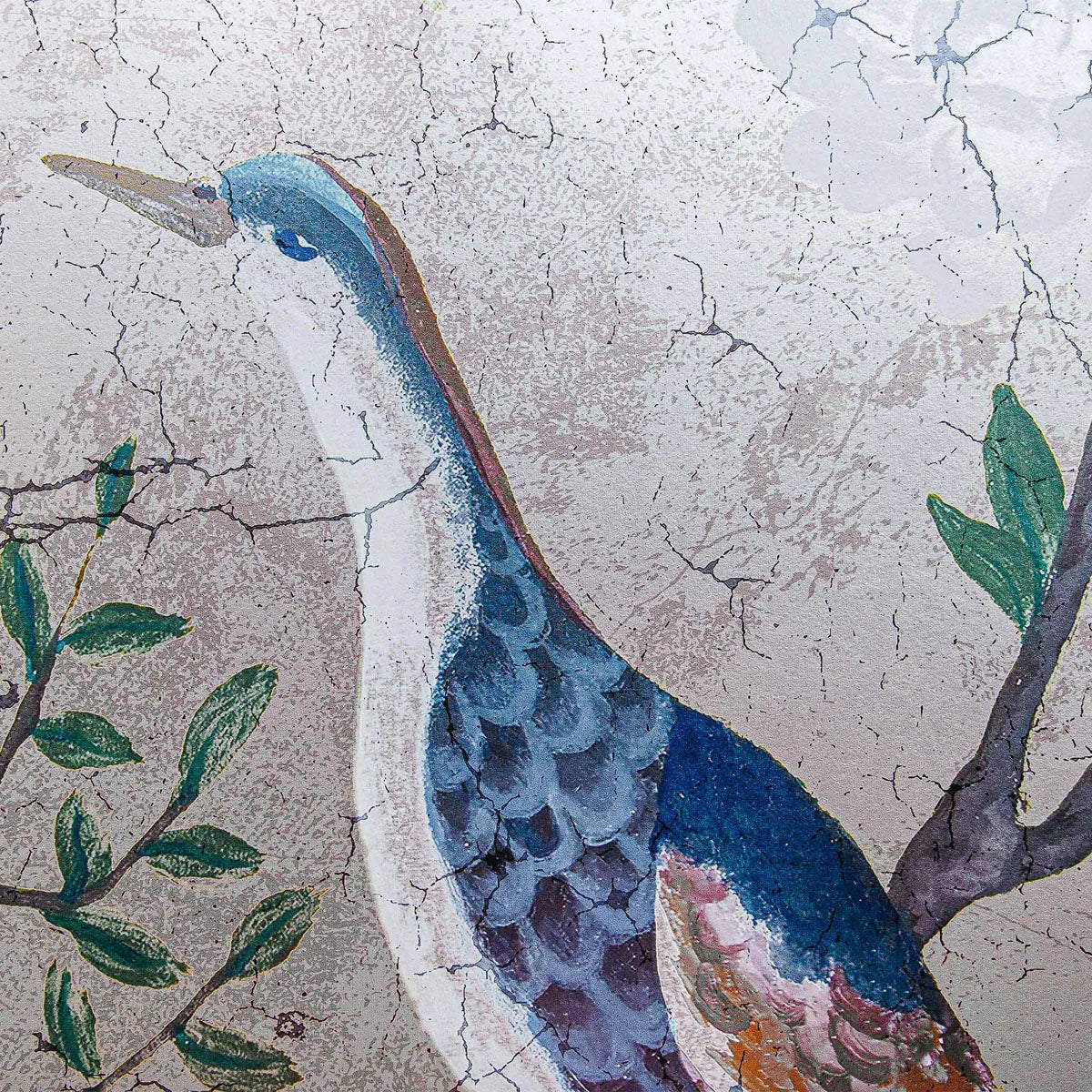 Metallic Edo Mural Wallpaper - Coordonne