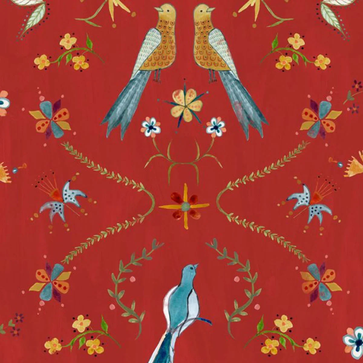 Metaphoric Birds Wallpaper - Coordonne