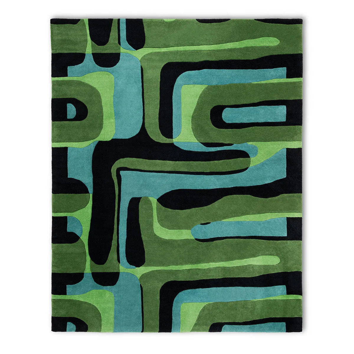 Nostalgia Hand Tufted Wool Rug - Mind The Gap