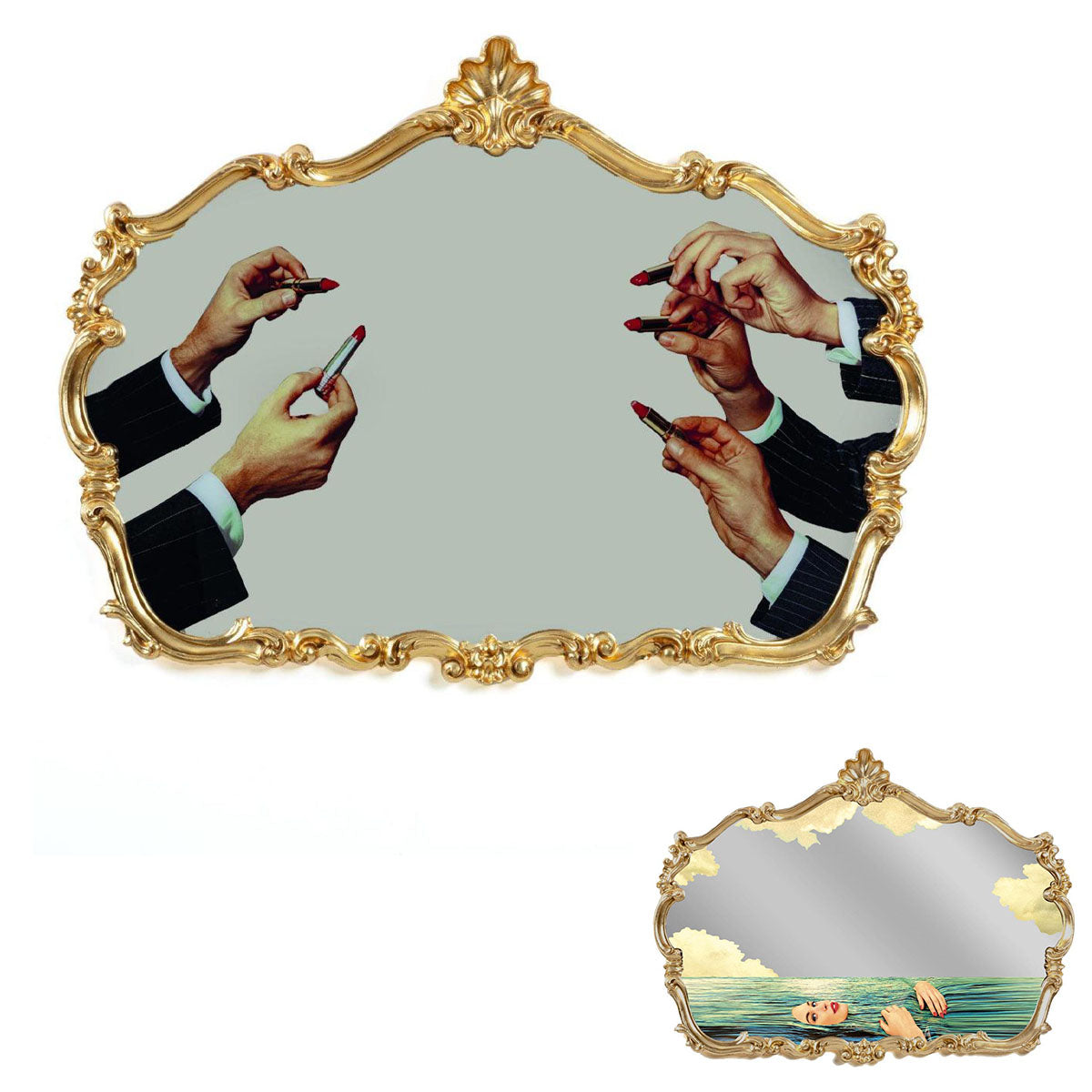 Seletti X Toiletpaper Baroque Mirror