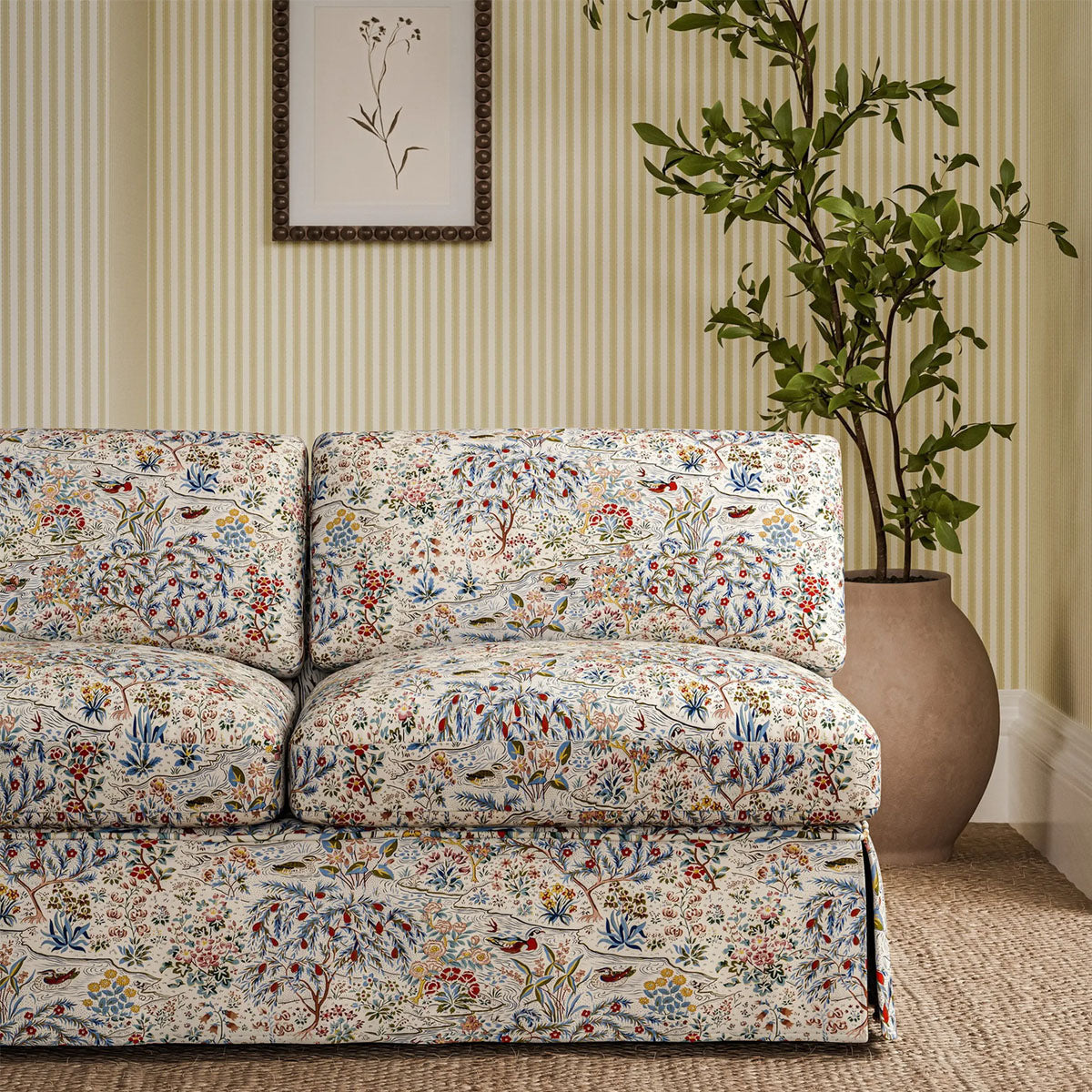 Moat Birds Fabric - Sanderson