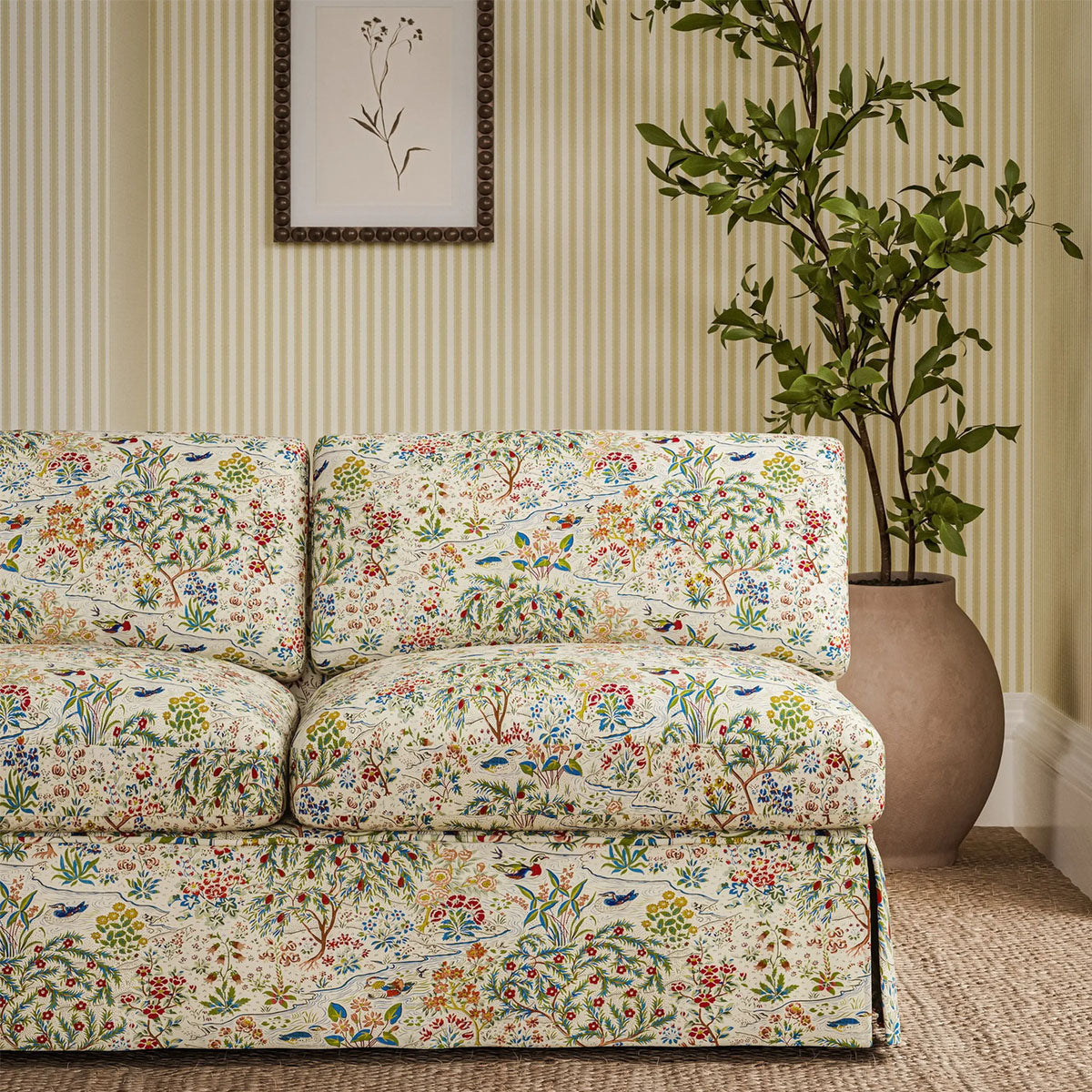 Moat Birds Fabric - Sanderson