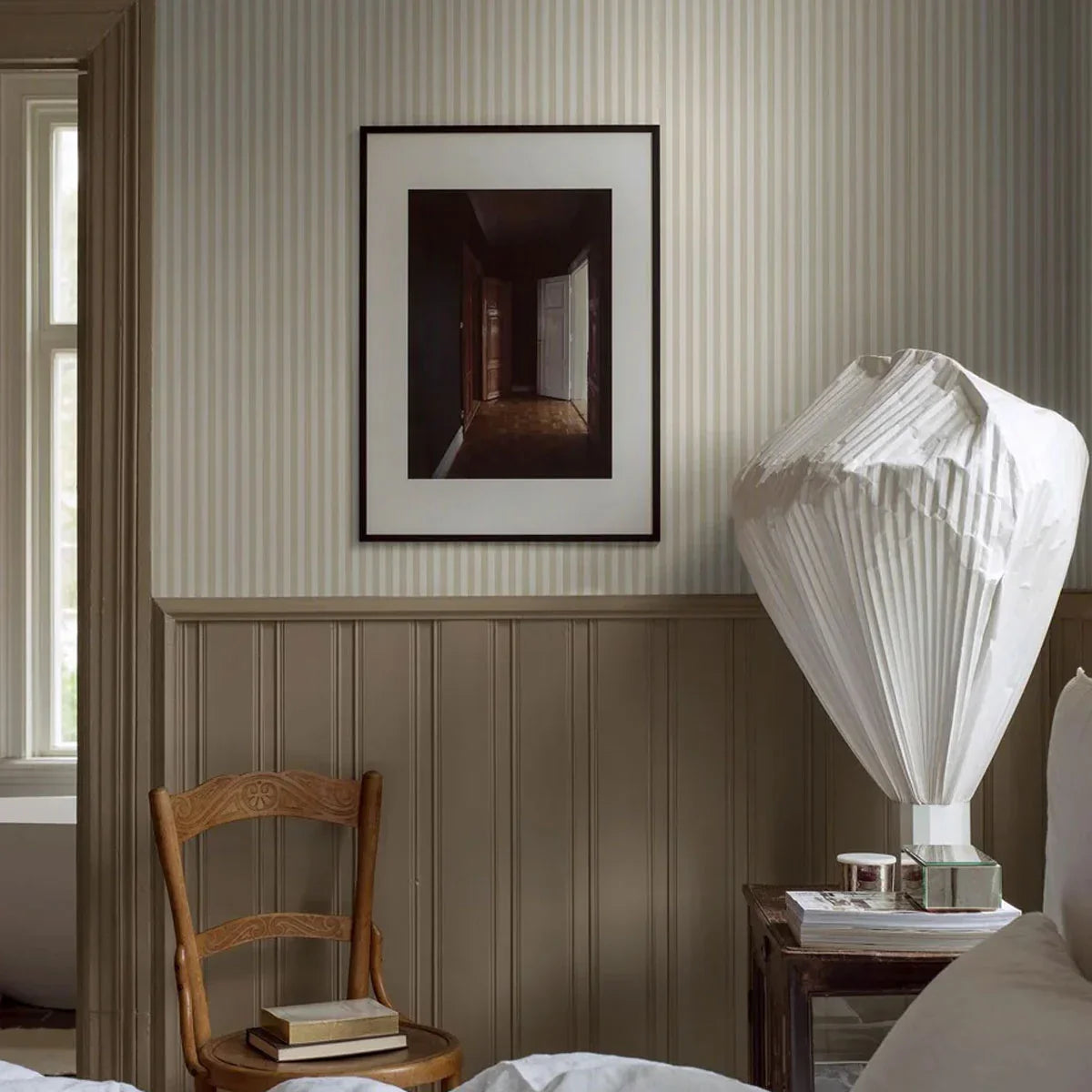 Mölle Stripe Wallpaper - Borastapeter