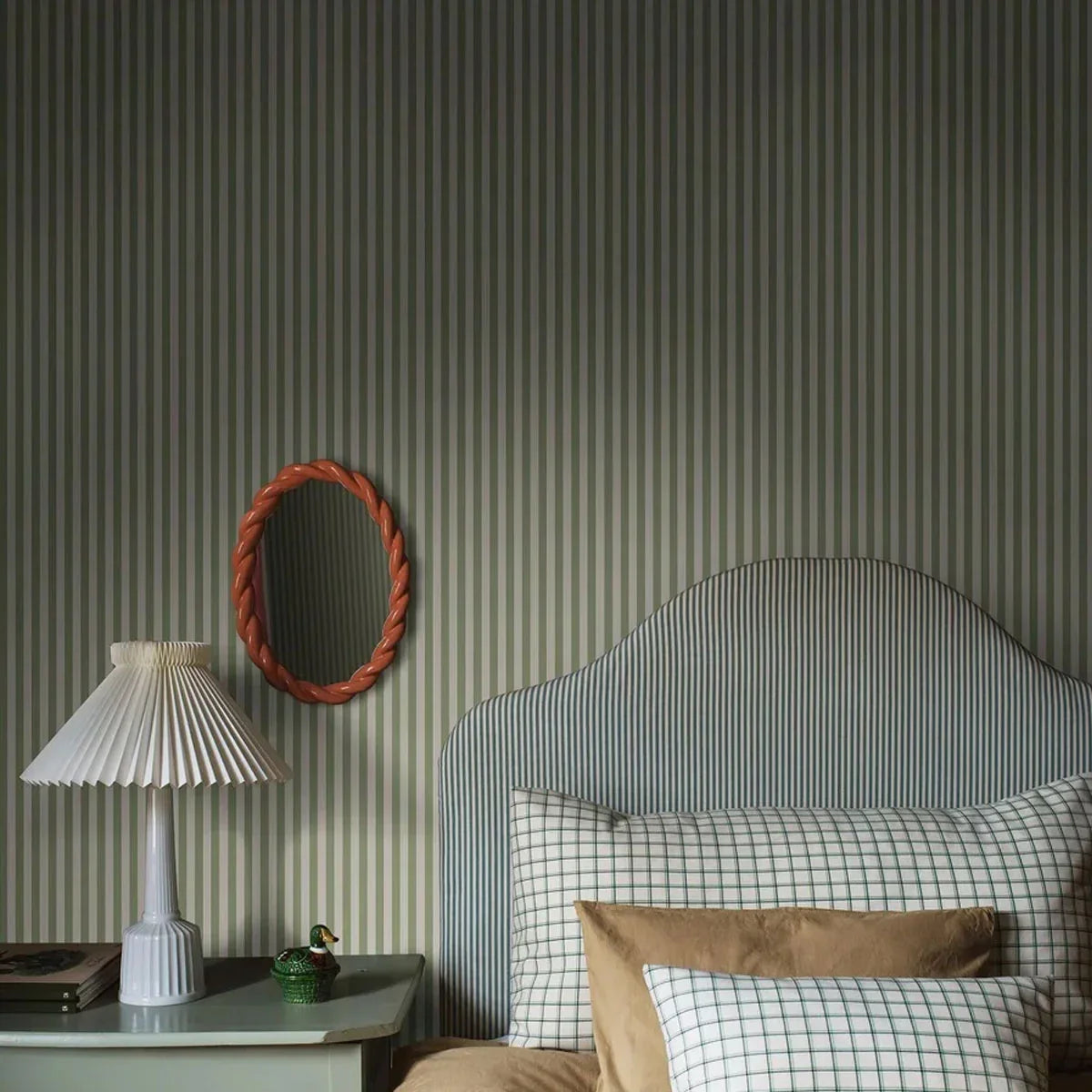 Mölle Stripe Wallpaper - Borastapeter