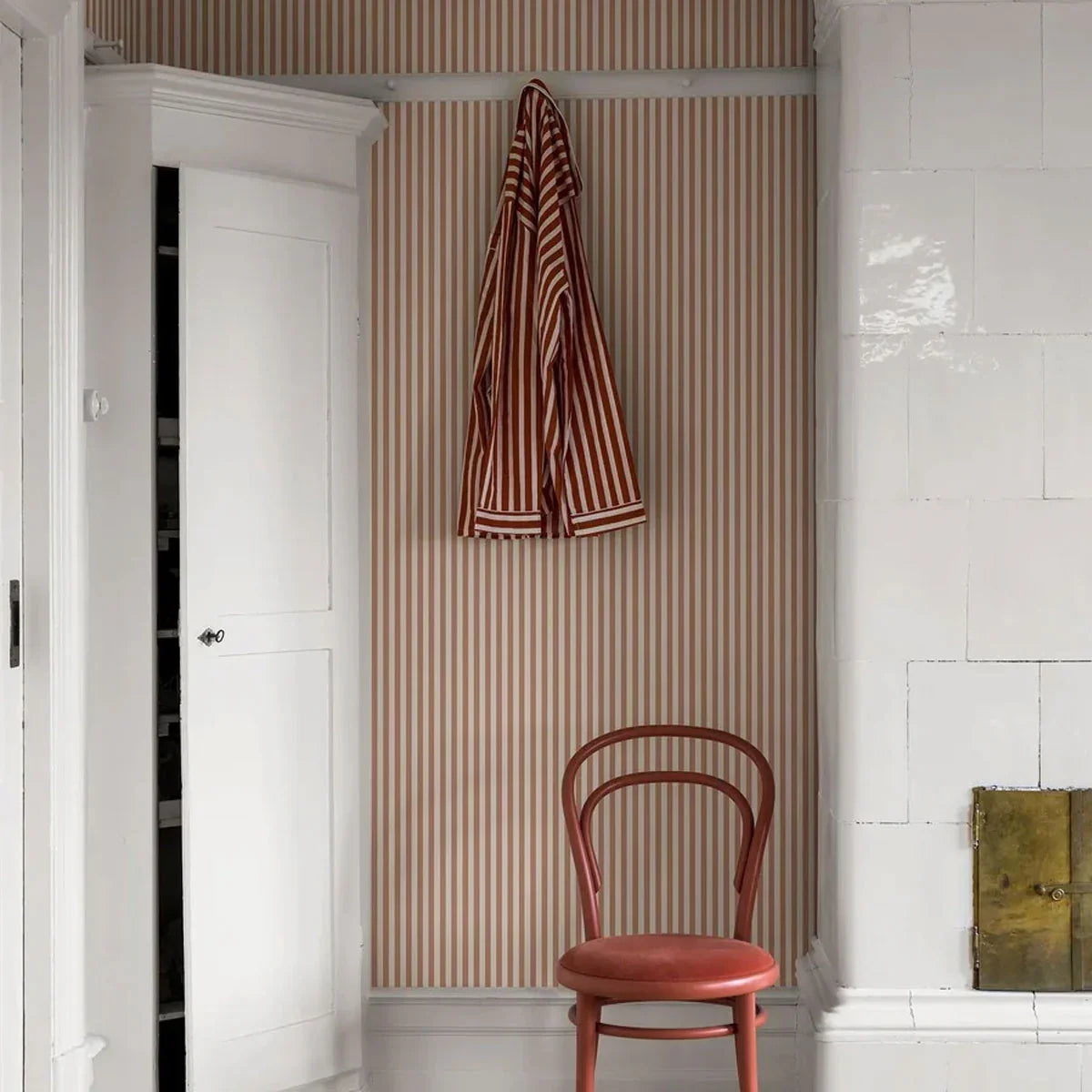 Mölle Stripe Wallpaper - Borastapeter