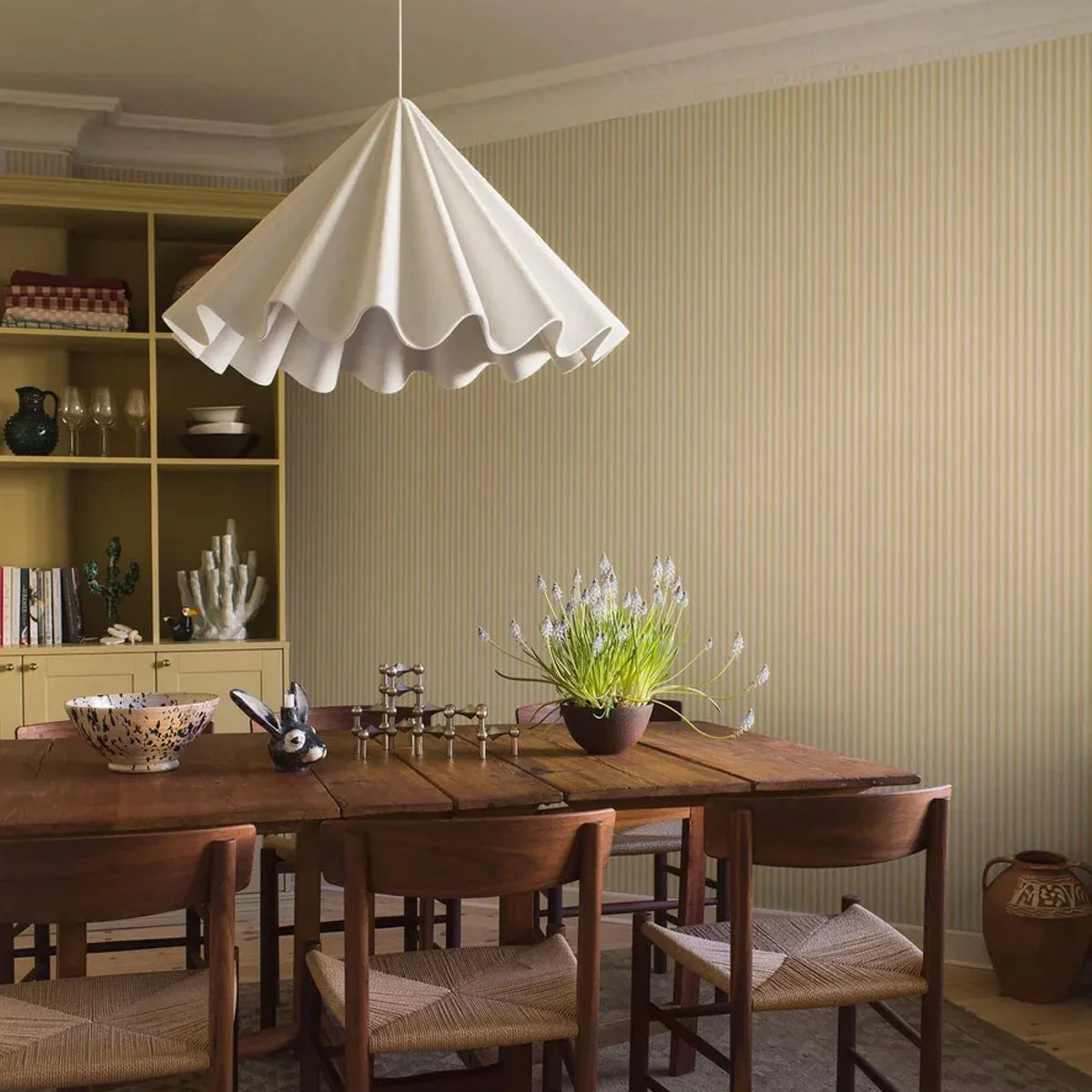 Mölle Stripe Wallpaper - Borastapeter