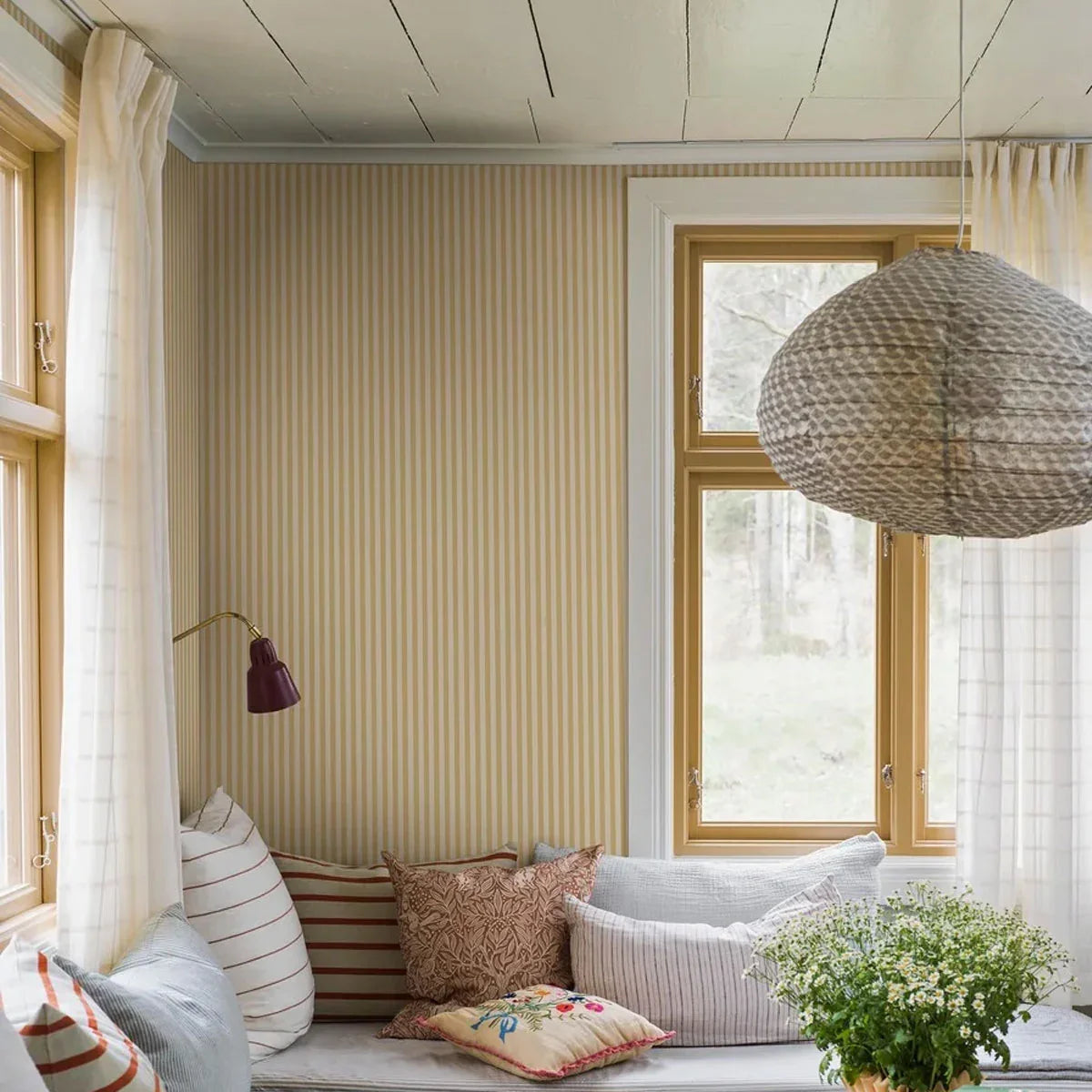 Mölle Stripe Wallpaper - Borastapeter