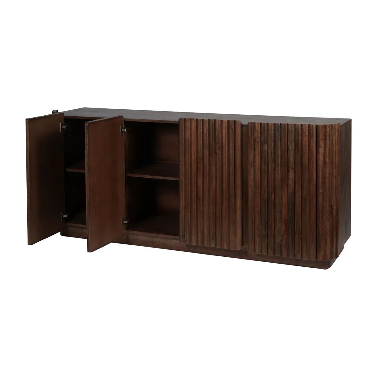 Monterey Four Door Wooden Buffet Sideboard - Courthouse Furniture