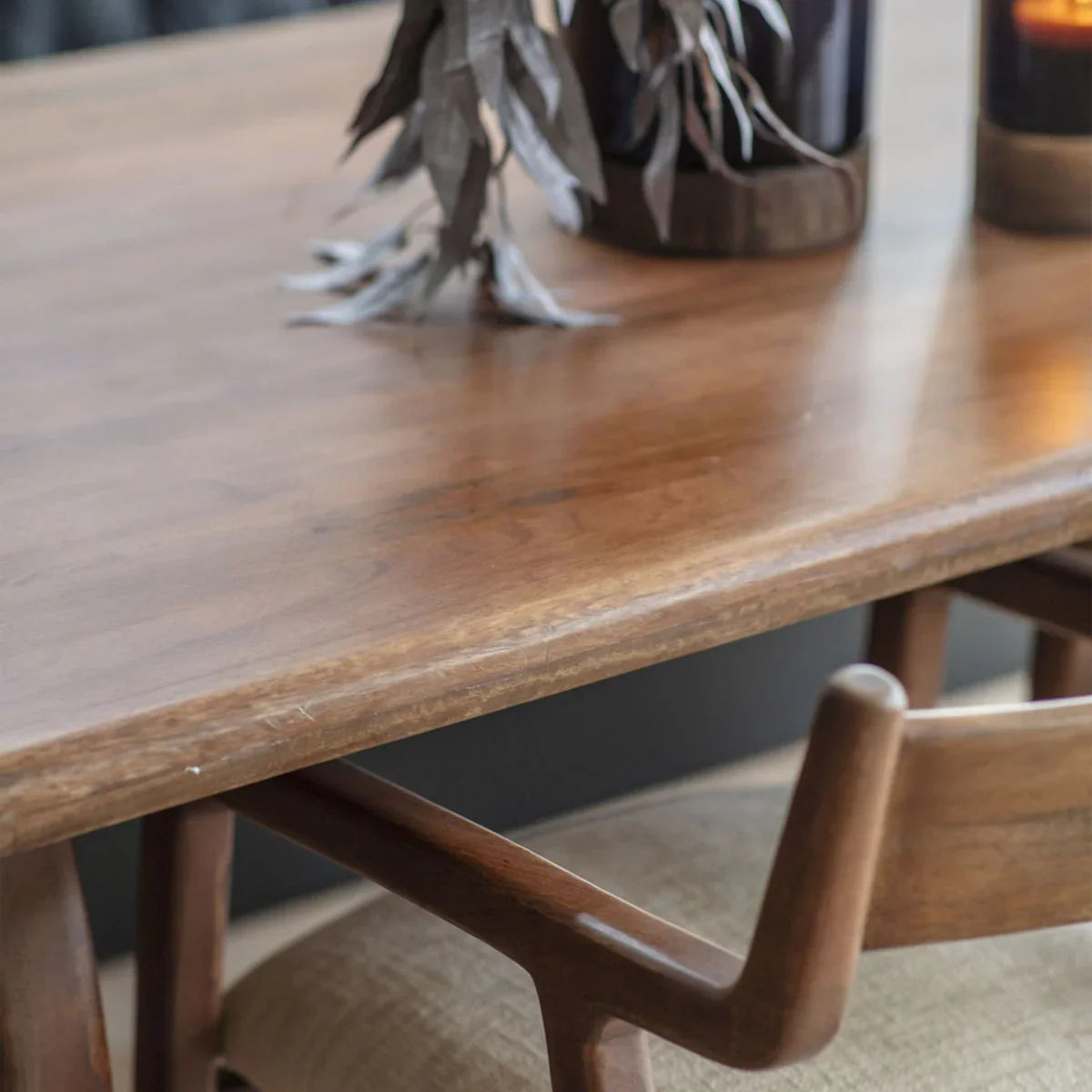 Monterey Rectangular Wooden Dining Table - Courthouse Furniture
