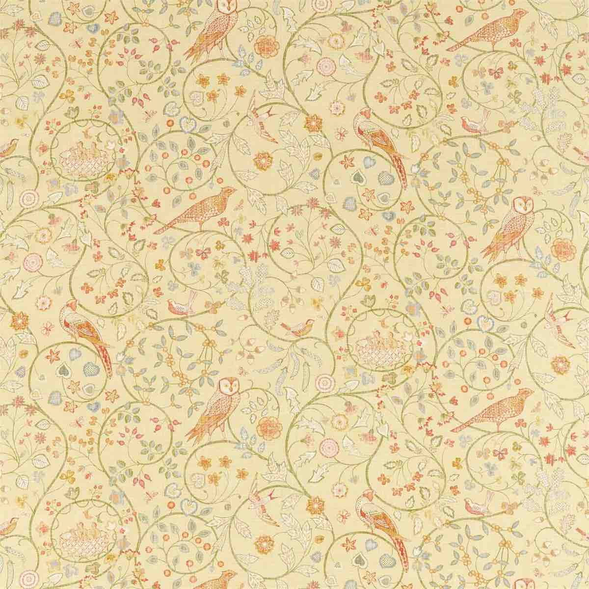 Morris &amp; Co &#39;Newill - Lemon&#39; Fabric