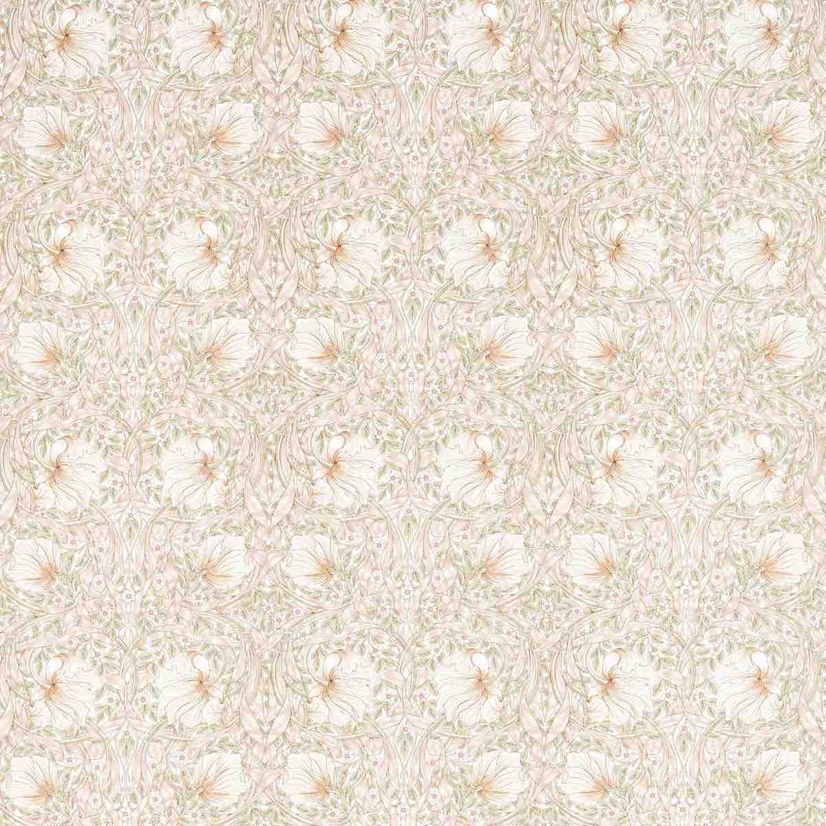 Morris &amp; Co &#39;Pimpernel - Cochineal Pink&#39; Fabric