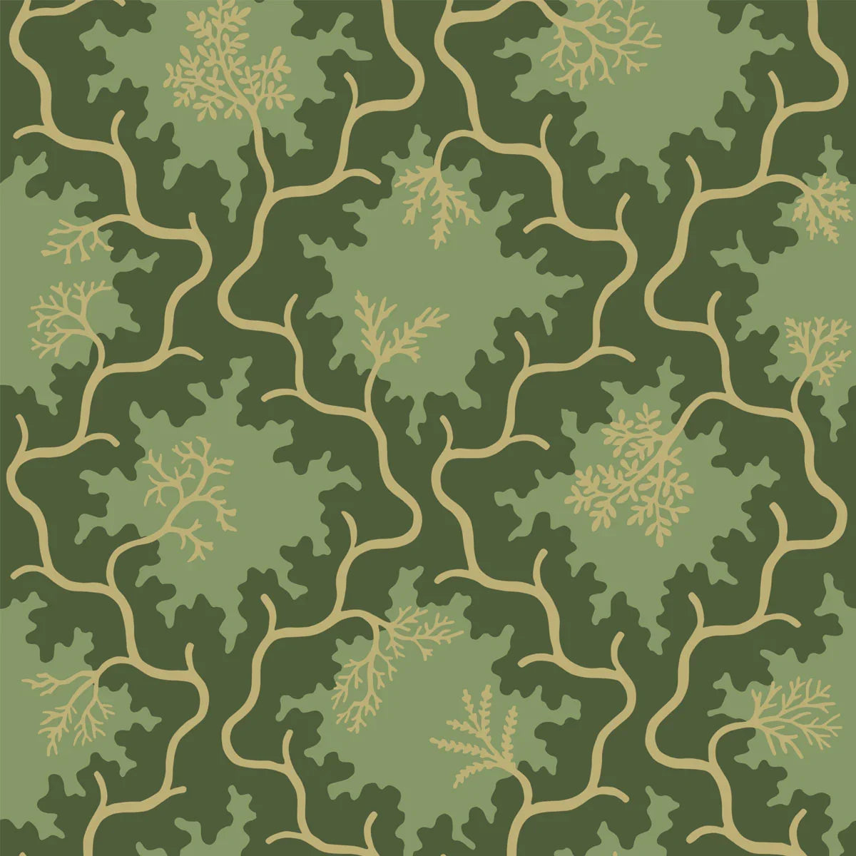 Moss Trellis Wallpaper - Cole & Son