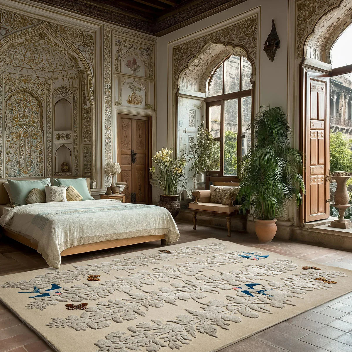 Mumtaz Mahal Hand Tufted Rug - Wendy Morrison Design