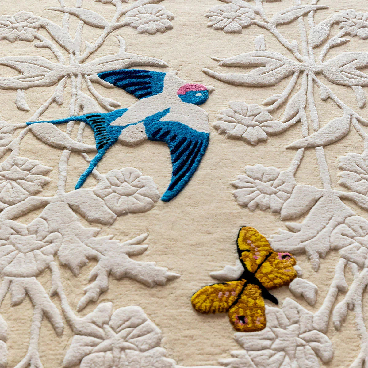 Mumtaz Mahal Hand Tufted Rug - Wendy Morrison Design