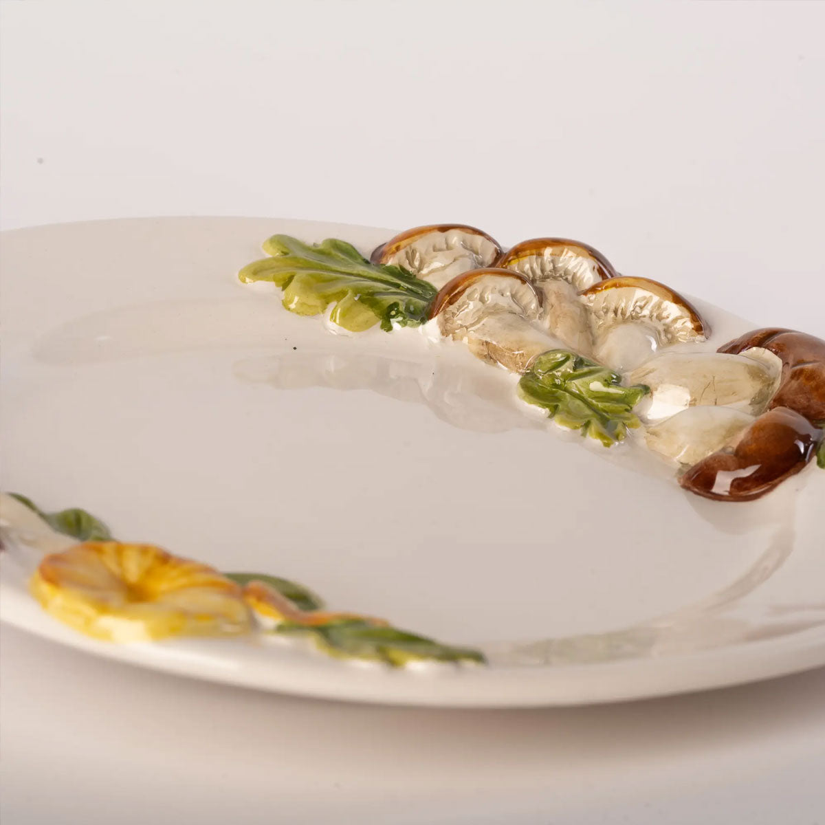 Hand Plated Mushroom Ceramic Tableware - Les Ottomans