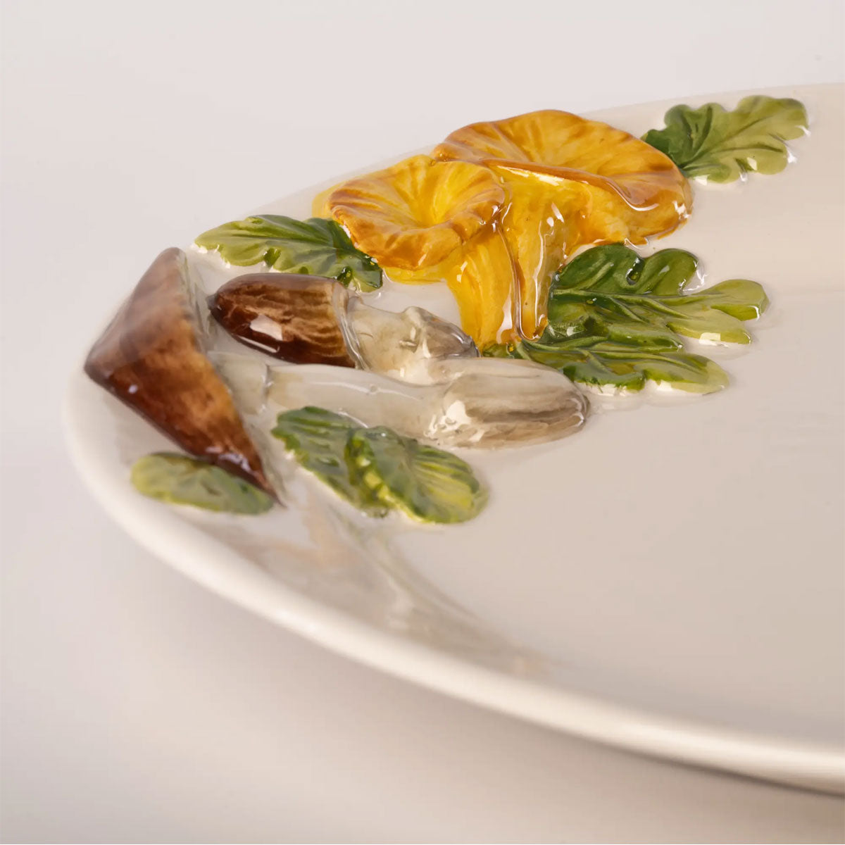 Hand Plated Mushroom Ceramic Tableware - Les Ottomans