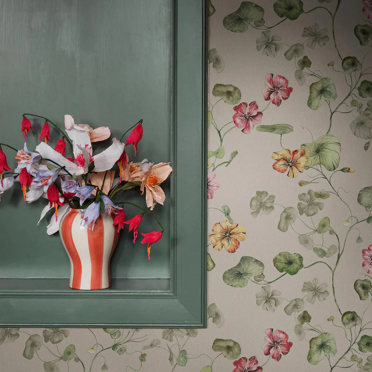 My Feldt Trädgårdskrasse Mural Wallpaper - Borastapeter