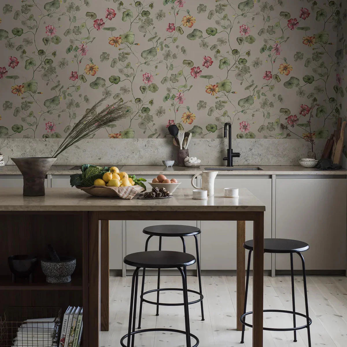 My Feldt Trädgårdskrasse Mural Wallpaper - Borastapeter