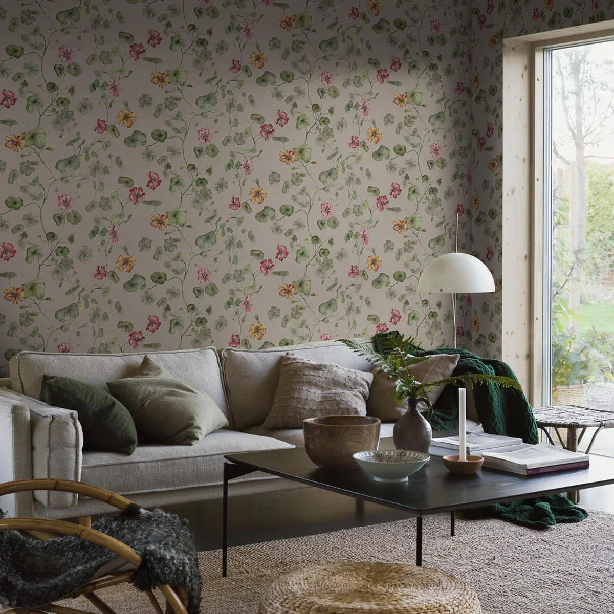 My Feldt Trädgårdskrasse Mural Wallpaper - Borastapeter
