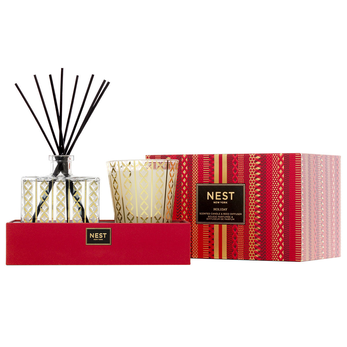 Holiday Classic Candle &amp; Diffuser Set - NEST New York