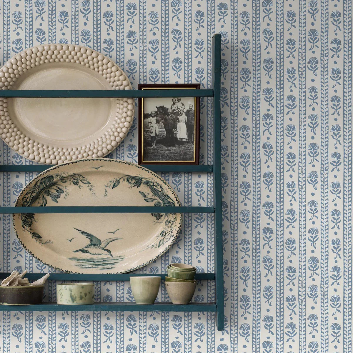 Nejlikerand Wallpaper - Borastapeter