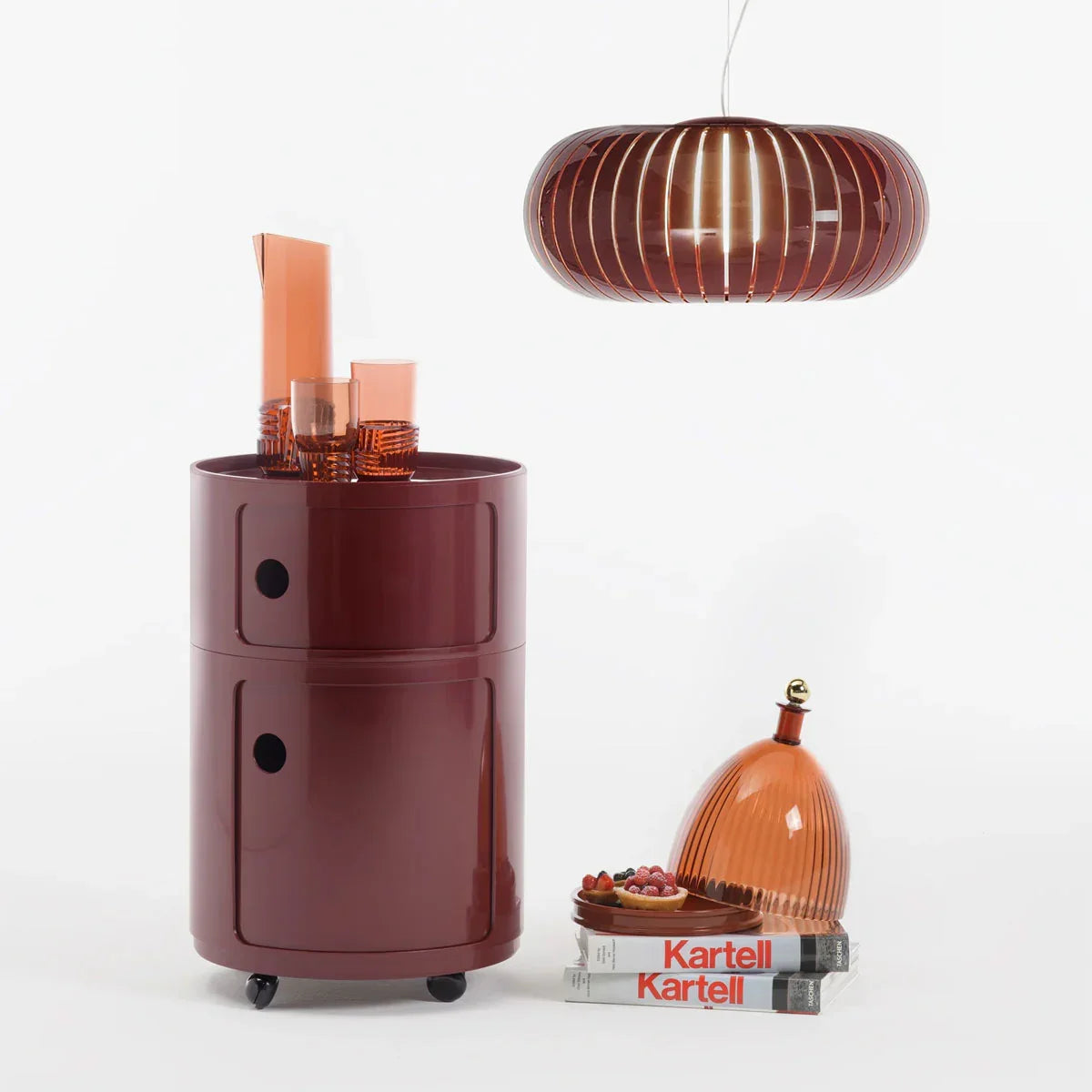 Kartell ツービー　H55cm 定価61800円 Componibili New Big Cabinet 2 Tier - Kartell - Courthouse Interiors