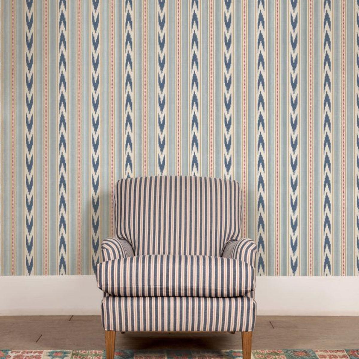 Mulberry Home Newport Stripe Wallpaper