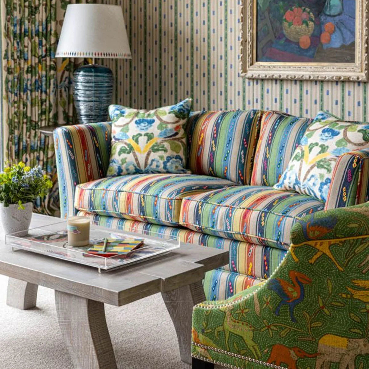 Noah's Ark Fabric - GP&J Baker X Kit Kemp