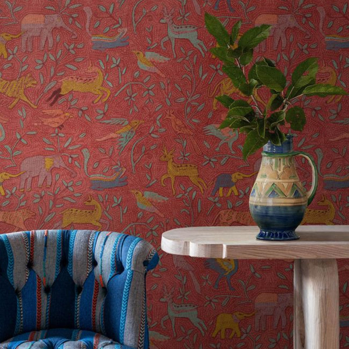 Noah's Ark Wallpaper - GP&J Baker X Kit Kemp