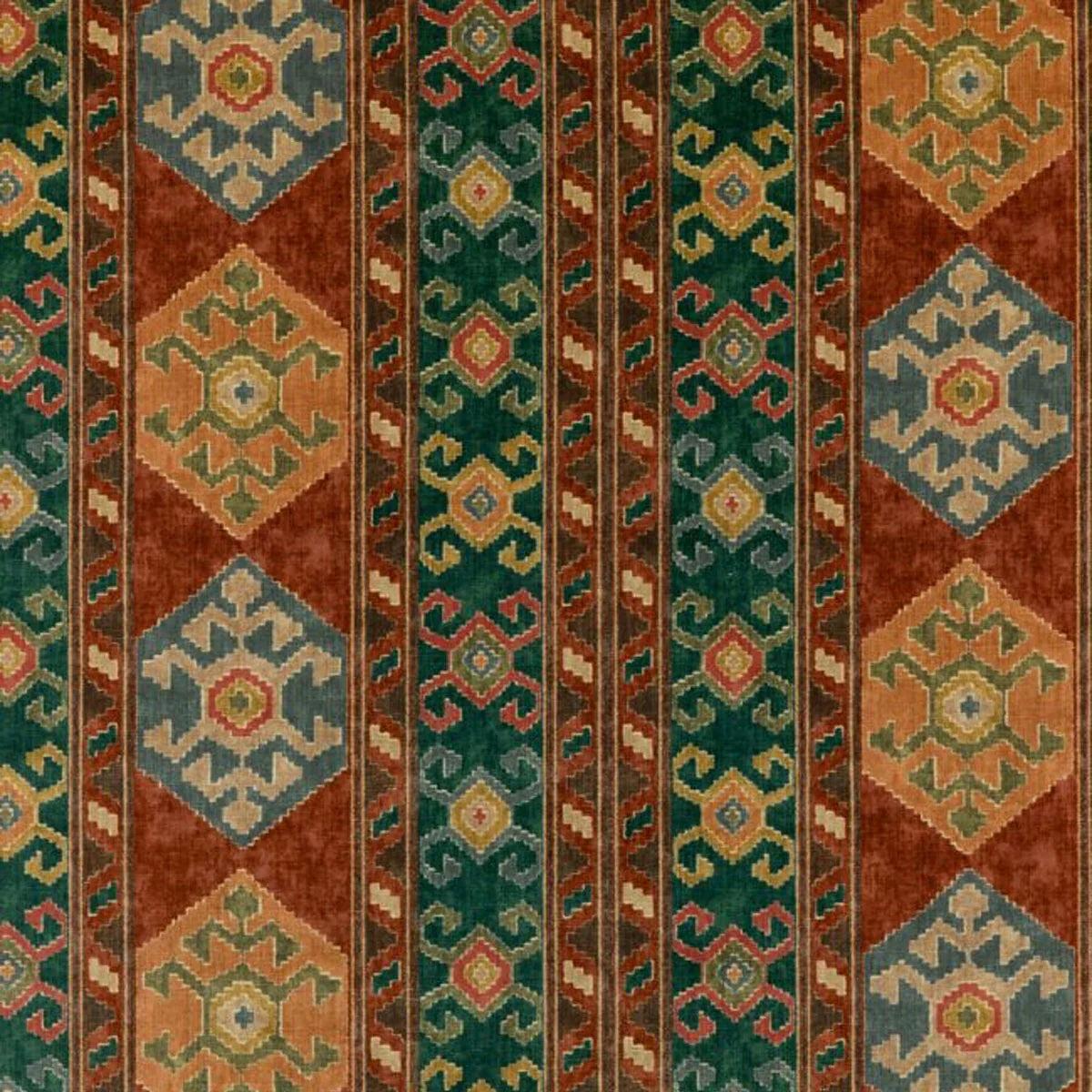 Nomad Velvet Fabric - Mulberry Home