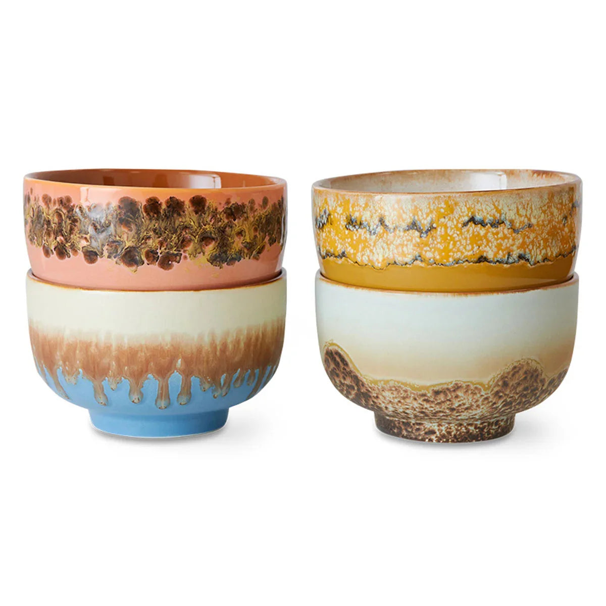 70s Ceramics Bowls - HKLIVING