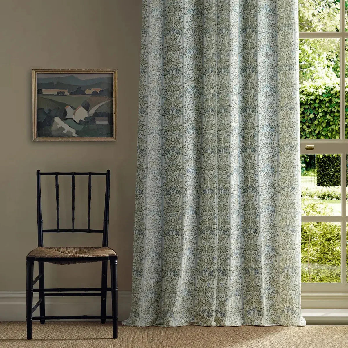 Oak & Blossom Fabric - Morris & Co