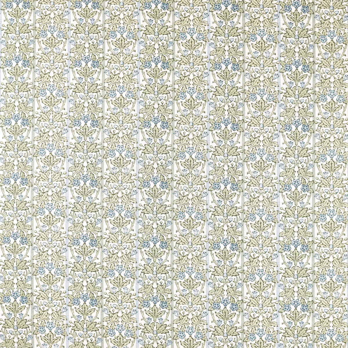 Oak & Blossom Fabric - Morris & Co