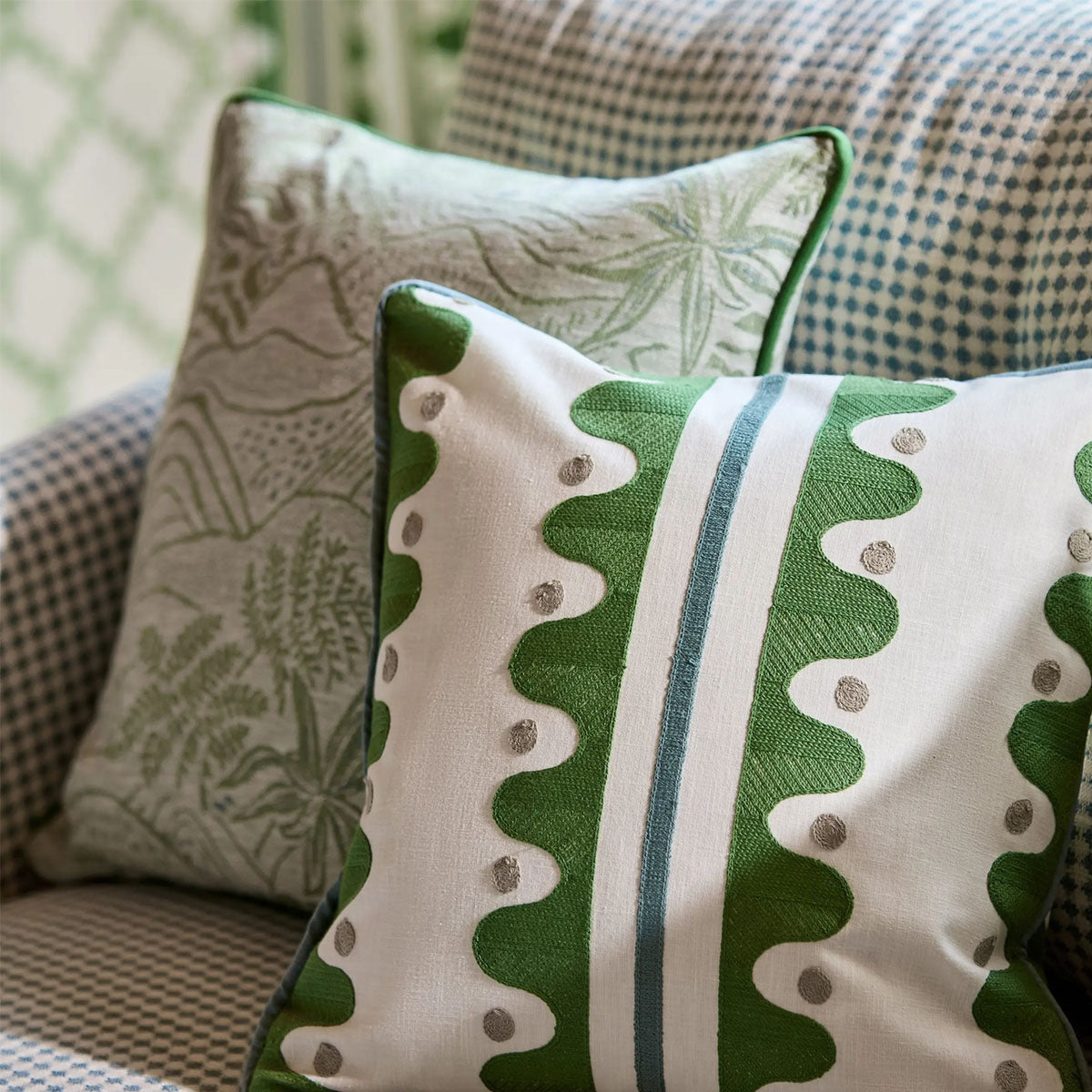 Oakham Embroidery Fabric - Scion